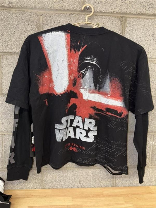 Star Wars Kylo Ren Civil Regime Tee XL Black Streetwear Hype