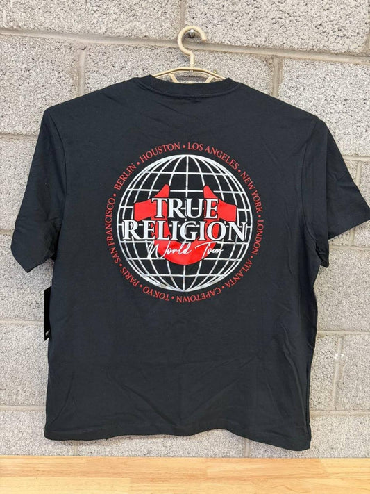 2021 True Religion World Tour Graphic Tee Black 2XL NWT