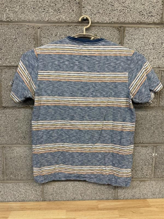 Rip Curl XL Striped Short Sleeve T-Shirt