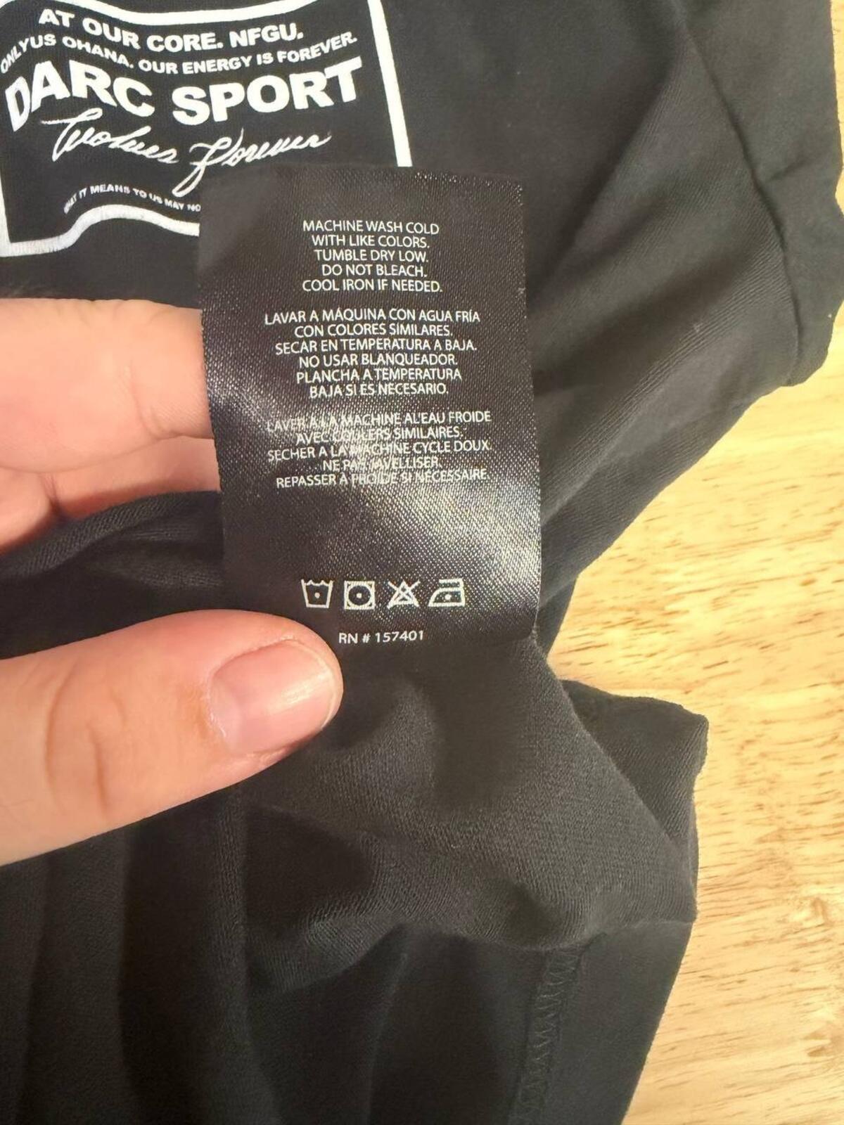 2023 Darc Sport Ohana 270/1000 Limited Edition Black Tee 2XL