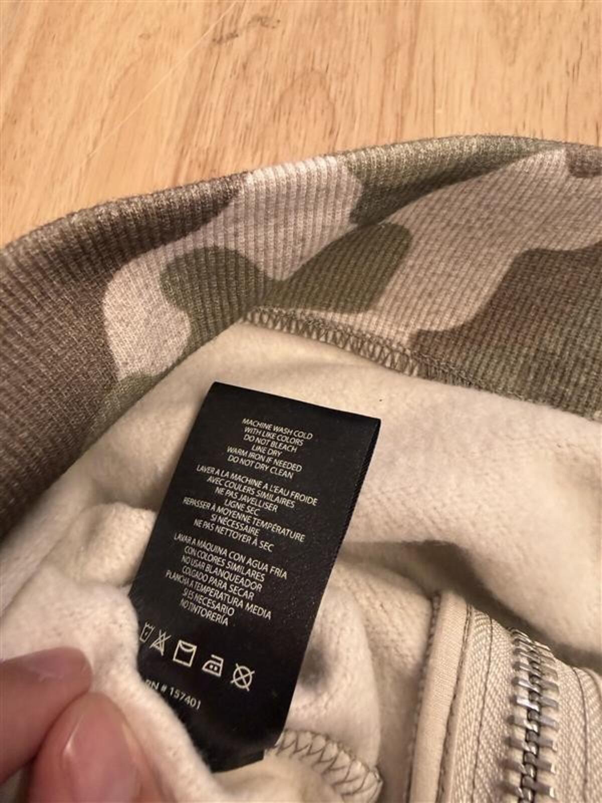 Von Dutch Darc Sport Camo Zip Hoodie XL Limited 675/1000