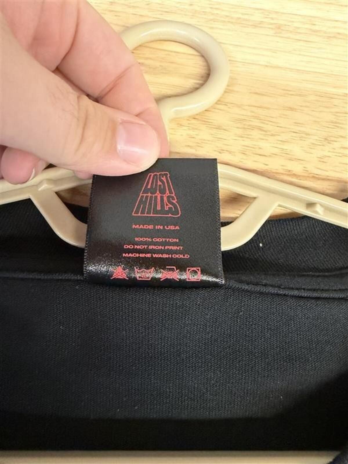 Lost Hills T-Shirt 2XL Gothic Streetwear Flame Logo Rare