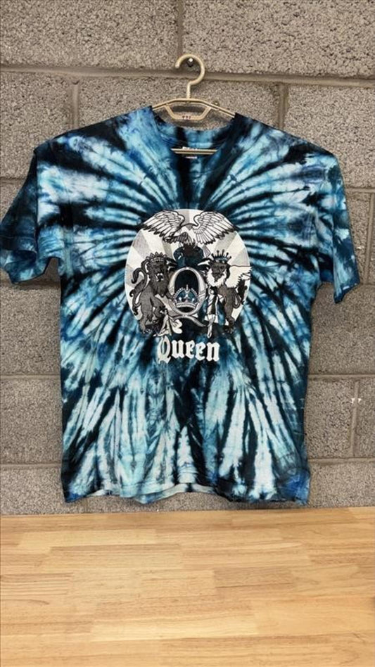 Vintage Queen Band Tie Dye T Shirt XL Fruit Of The Loom