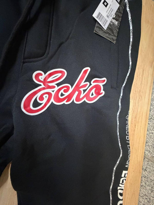 2020s Ecko Unltd Black Jogger Sweatpants Medium Streetwear