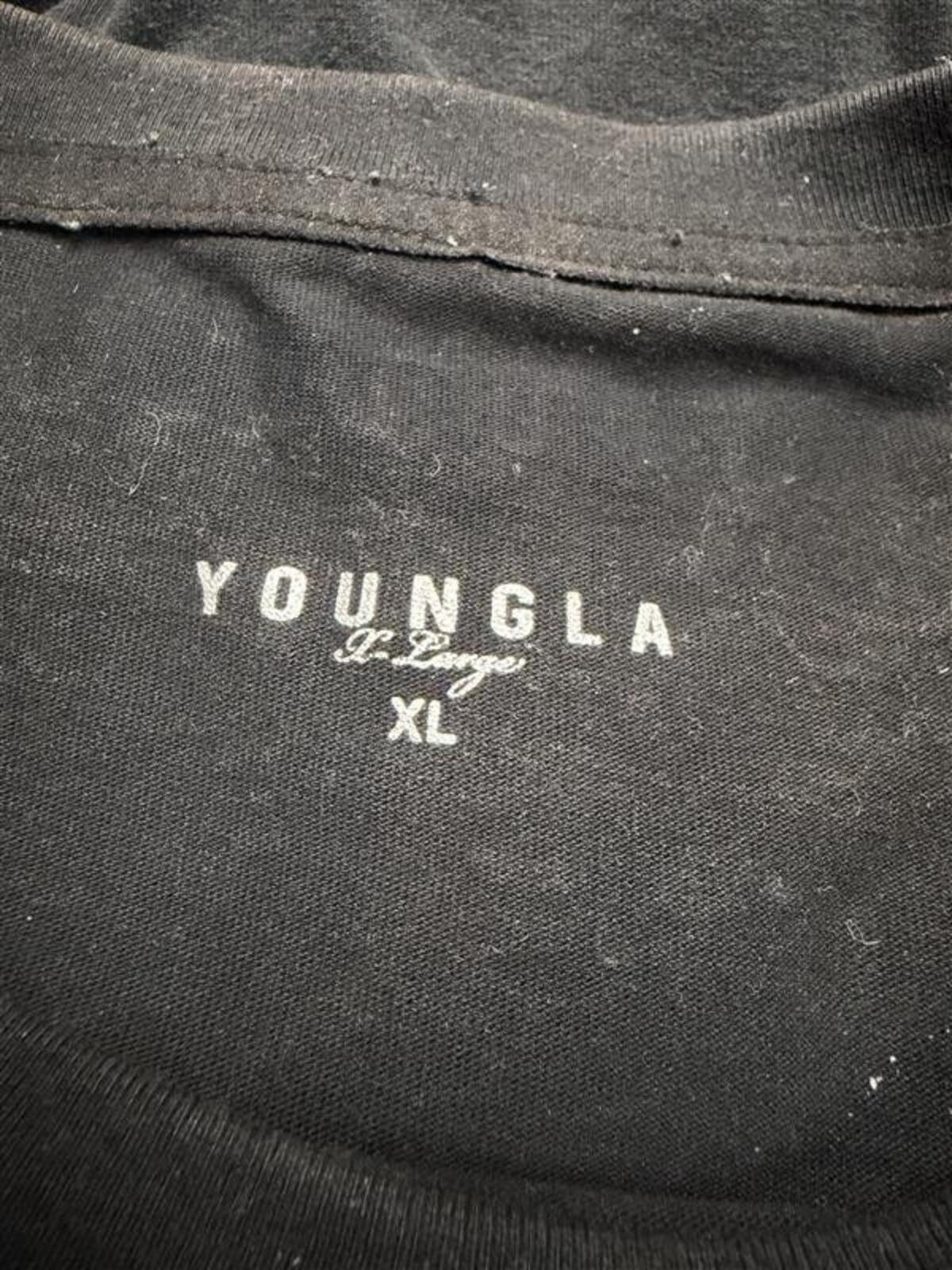 YoungLA Scorpion Graphic Tee Size XL 2020s Black Streetwear