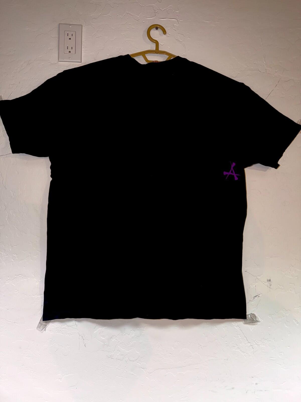 Affliction Grim Reaper skull t shirt 2xl black purple gothic
