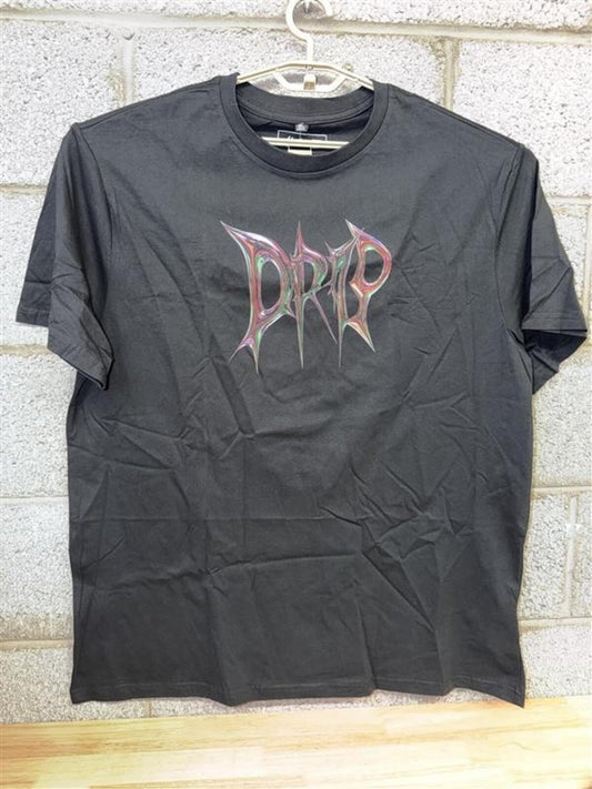 Mister Tee DRIP Graphic T-Shirt Black XXXL Streetwear NWT