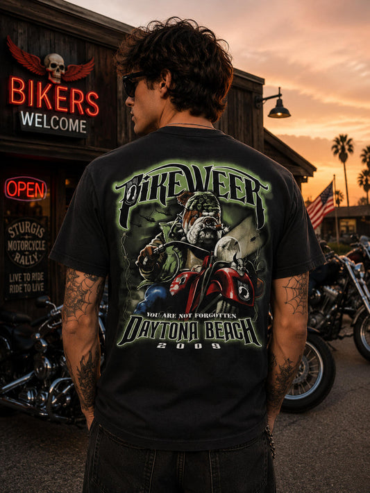 2009 Daytona Bike Week XL Bulldog Graphic Front & Back