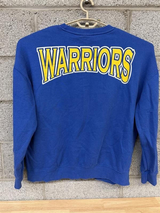 Golden State Warriors Blue Crewneck Sweatshirt XL