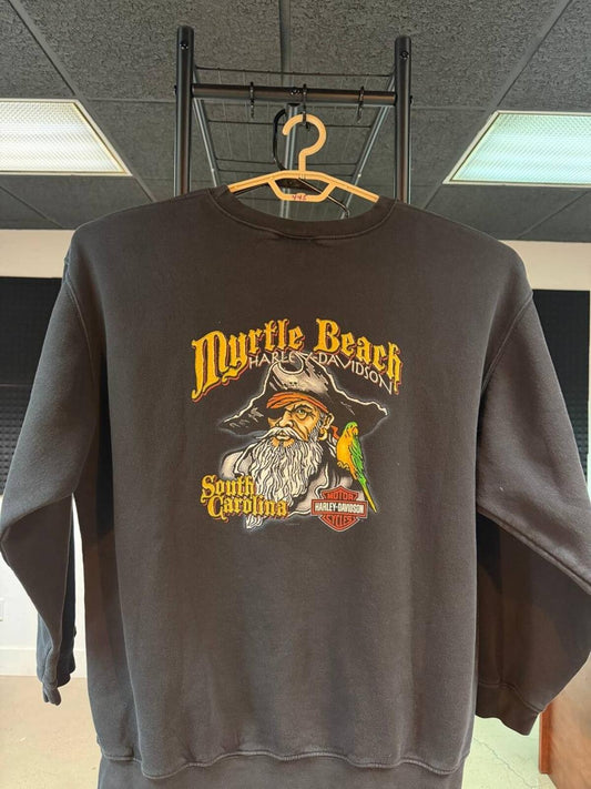 Vintage 03 Harley Davidson Myrtle Beach SC Pirate XXL