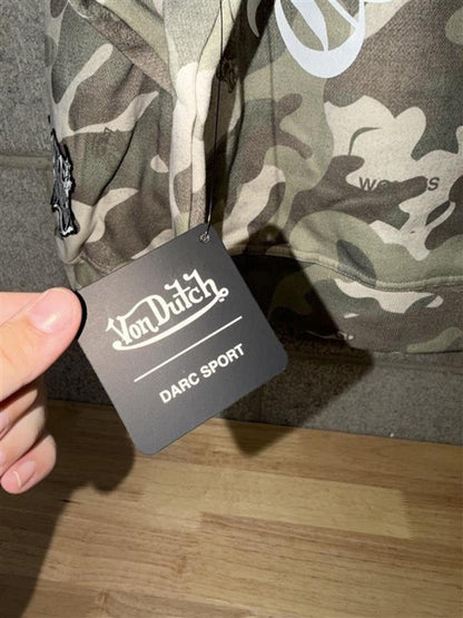 Von Dutch  Darc Sport Camo Zip Hoodie XL Limited 675/1000