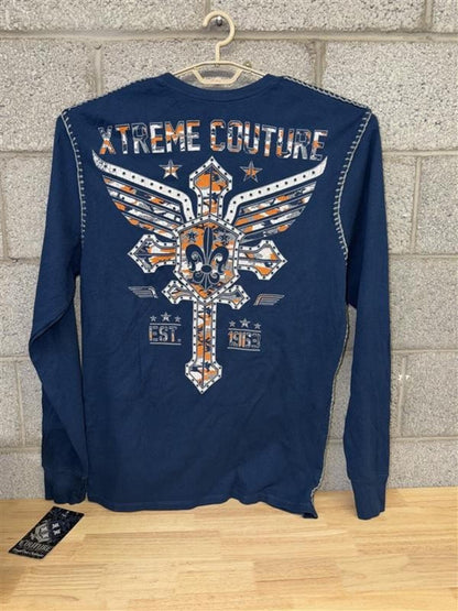 Xtreme Couture Long Sleeve Thermal Shirt XXL Y2K MMA