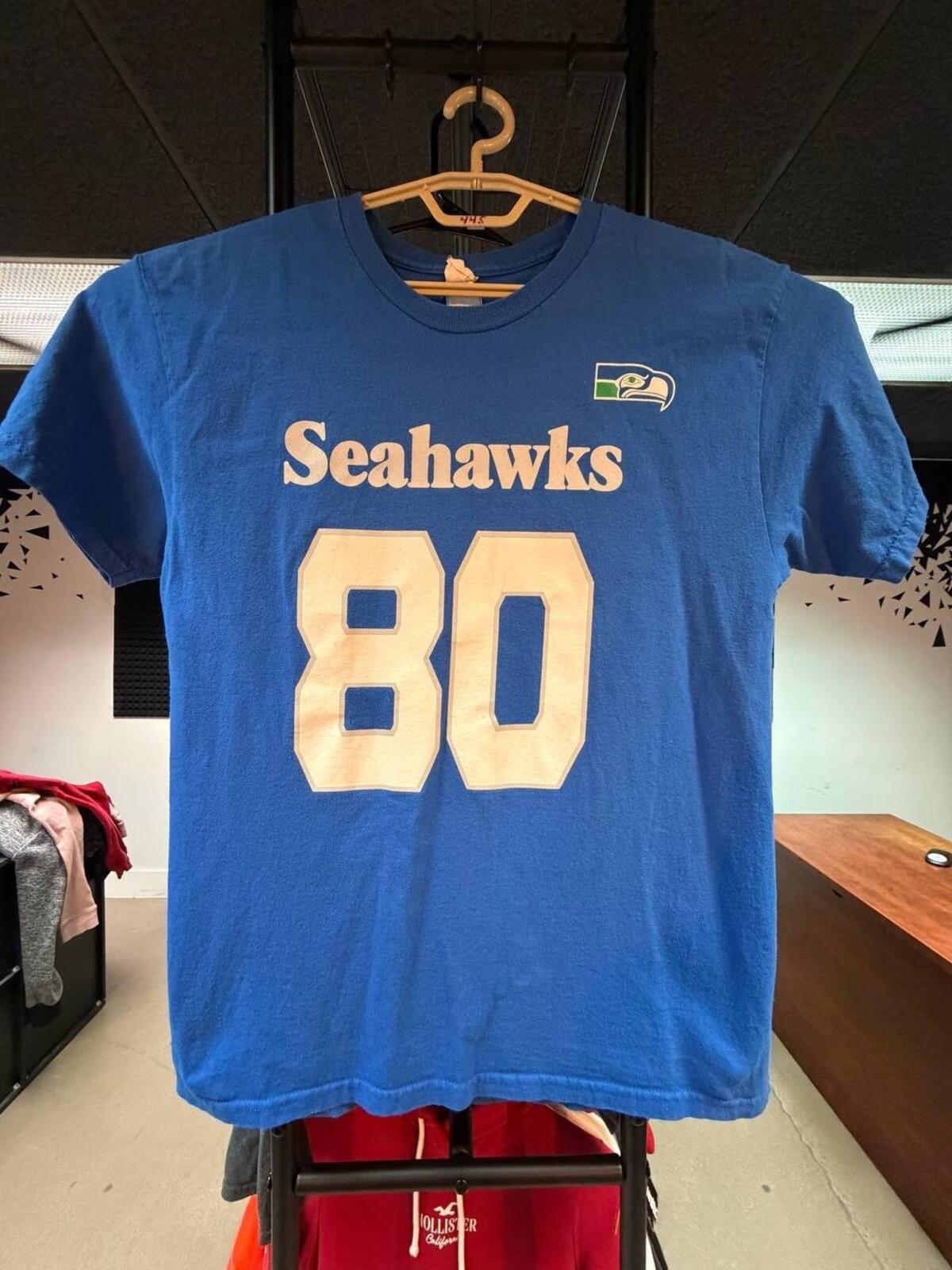 Vintage 2000s Seattle Seahawks Steve Largent #80 Large