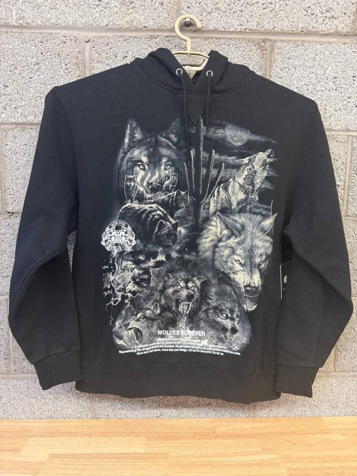 Darc Sport Wolves Forever Hoodie 346/1000 Large Limited Rare