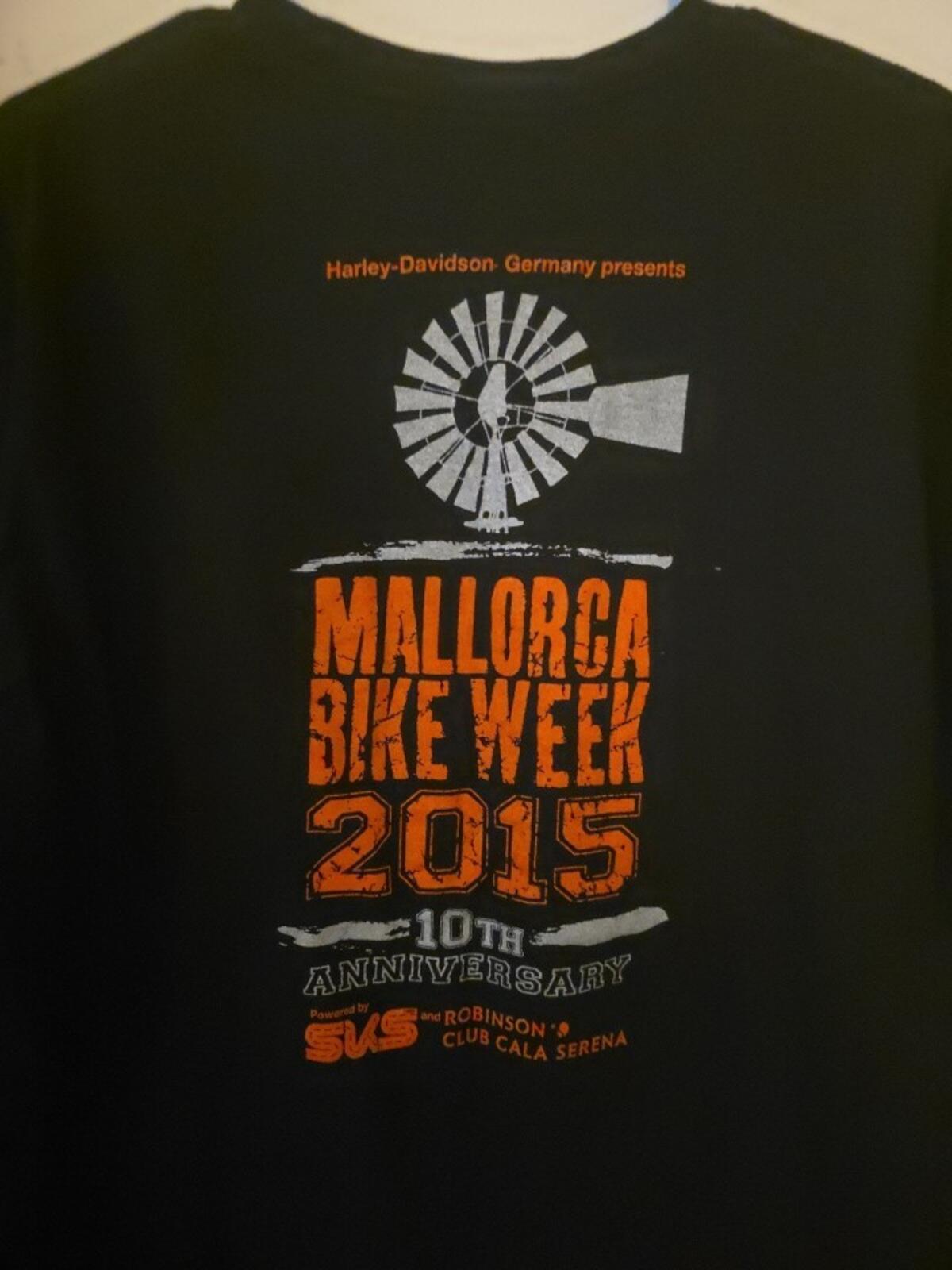 Harley-Davidson Bike Week Germany TShirt Men's XL Black 2015