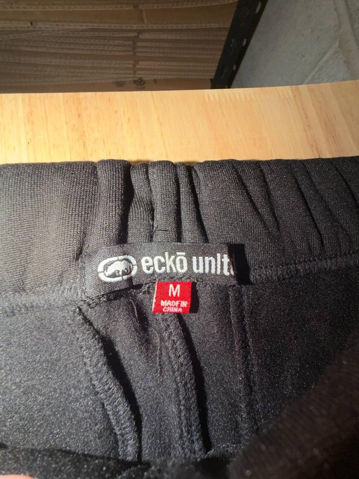 2020s Ecko Unltd Black Jogger Sweatpants Medium Streetwear