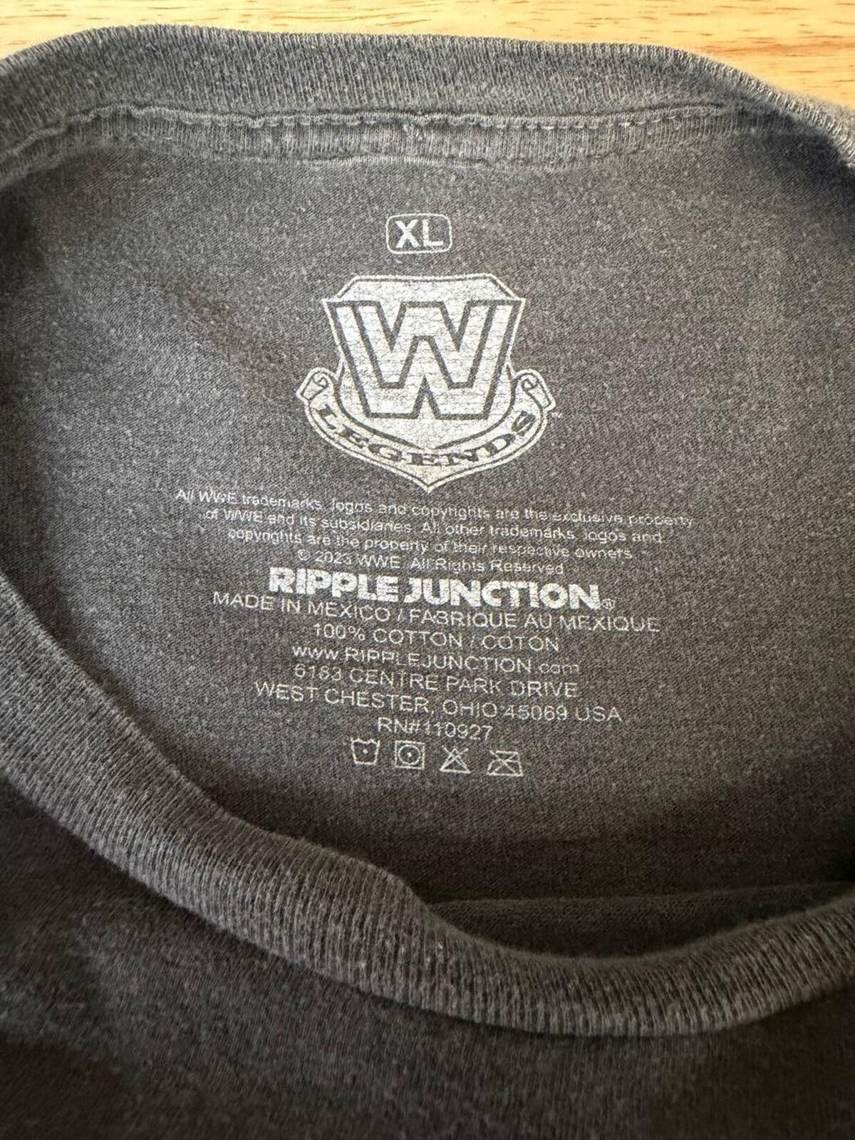 Stone Cold Steve Austin Texas Venom WWE T-Shirt XL Black