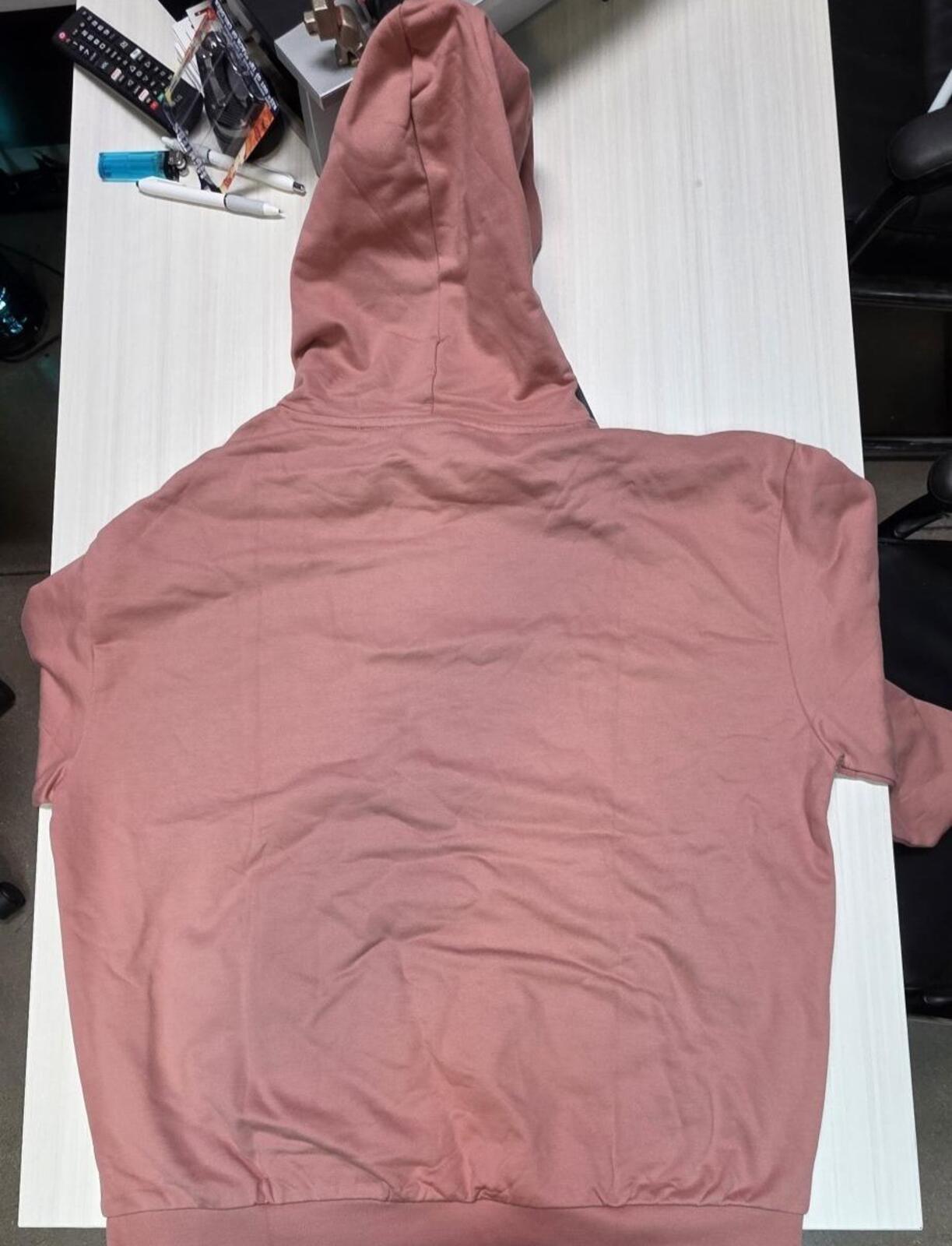 HUGO BOSS Hoodie DEFNIO Print Cotton dark pinkish nwt