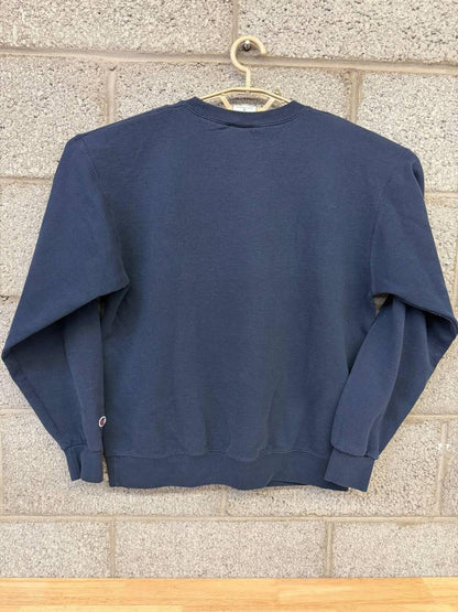 2010s Champion Duke Blue Devils Crewneck Sweatshirt Navy M