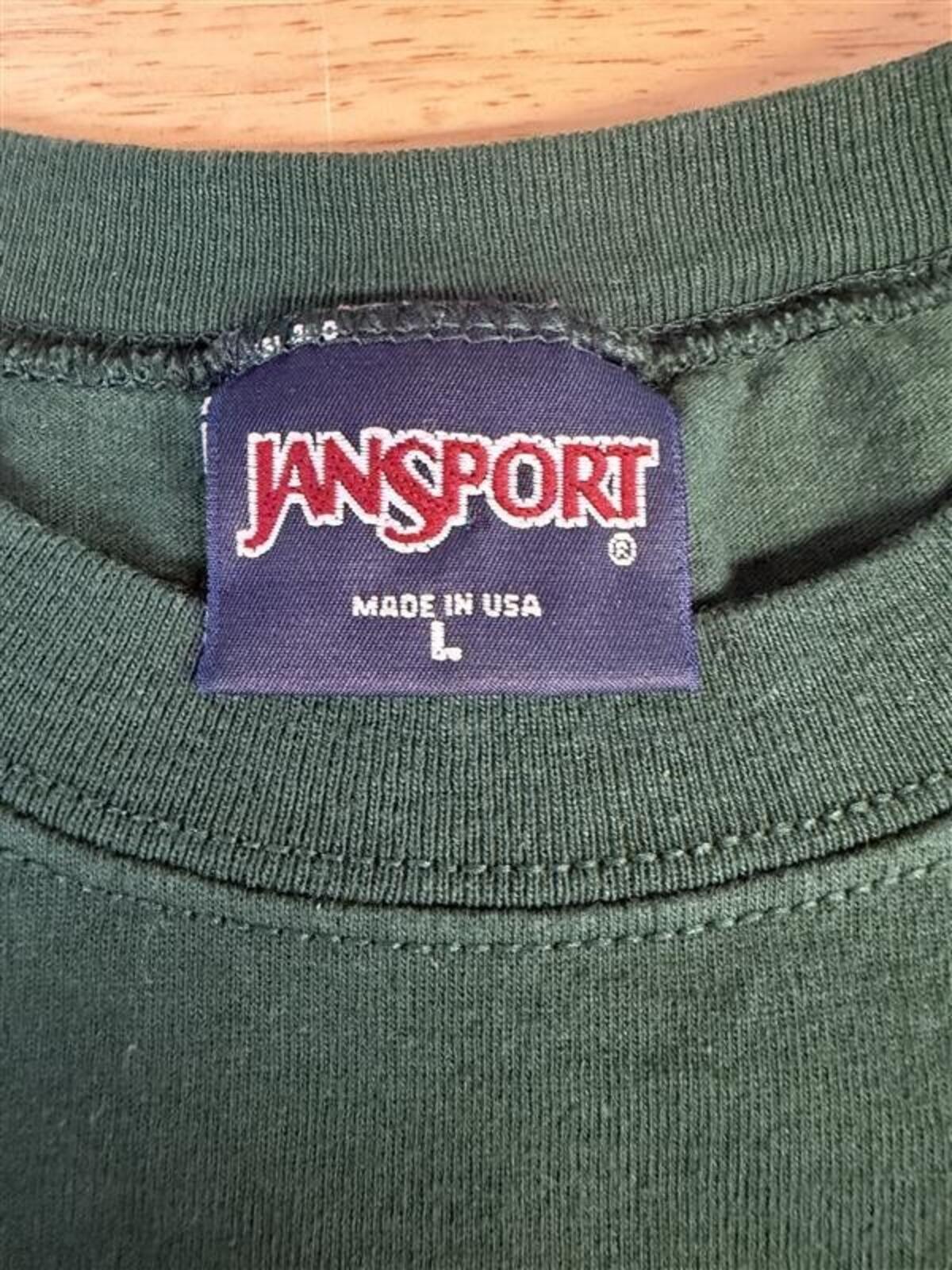 90s Jansport ICA Interlochen Arts Tee USA Made Green Size L