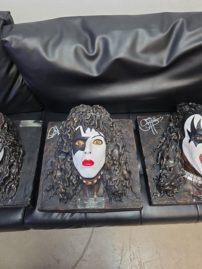 KISS Illusive Originals 3D Wall Head Busts Original Members