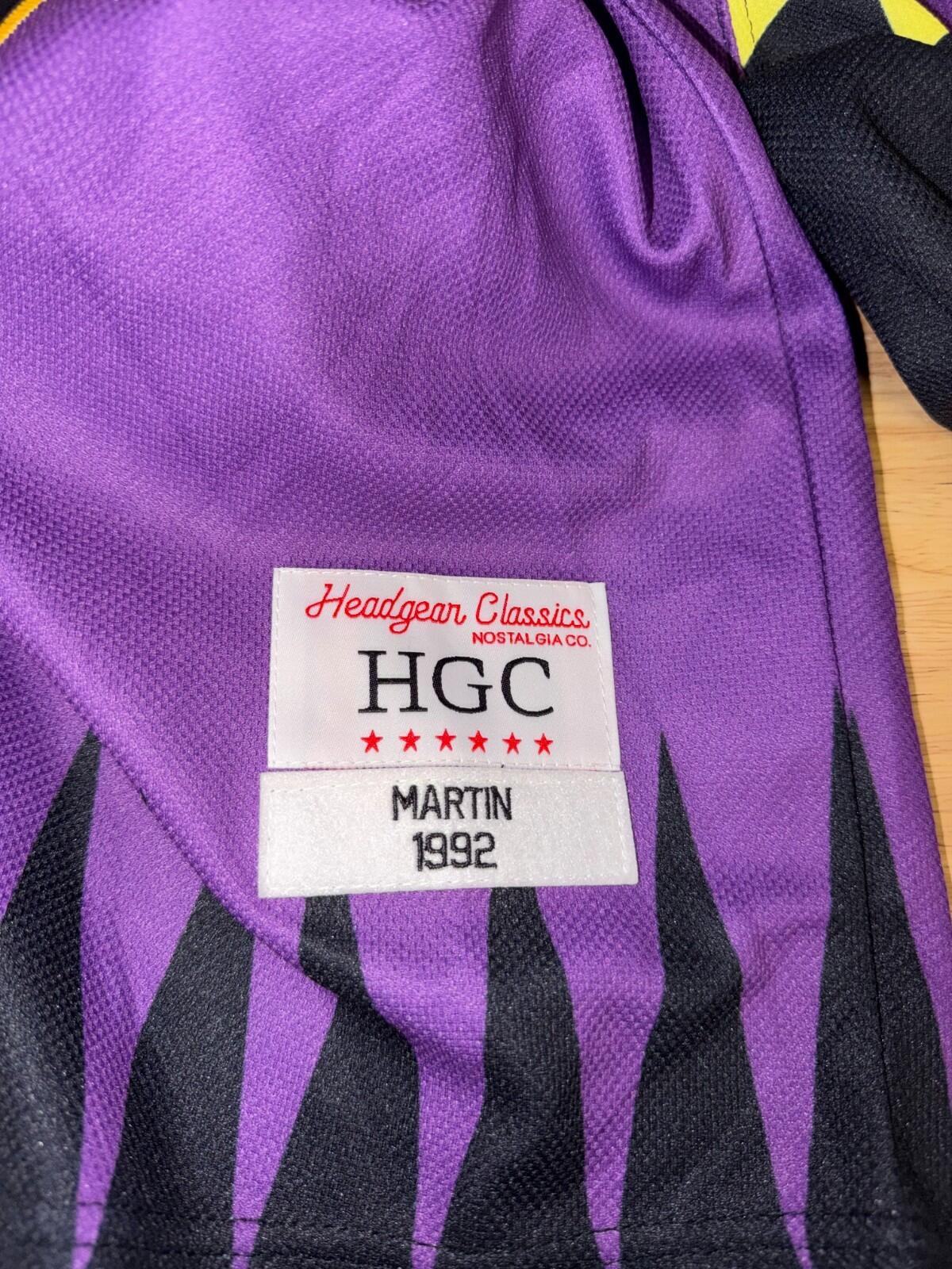 Headgear Classics Martin Payne #23 Jersey 2XL Purple Black