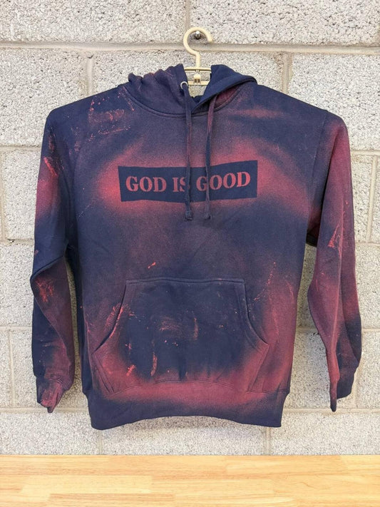 God Is Good Protect Ya Peace Hoodie M Black Streetwear
