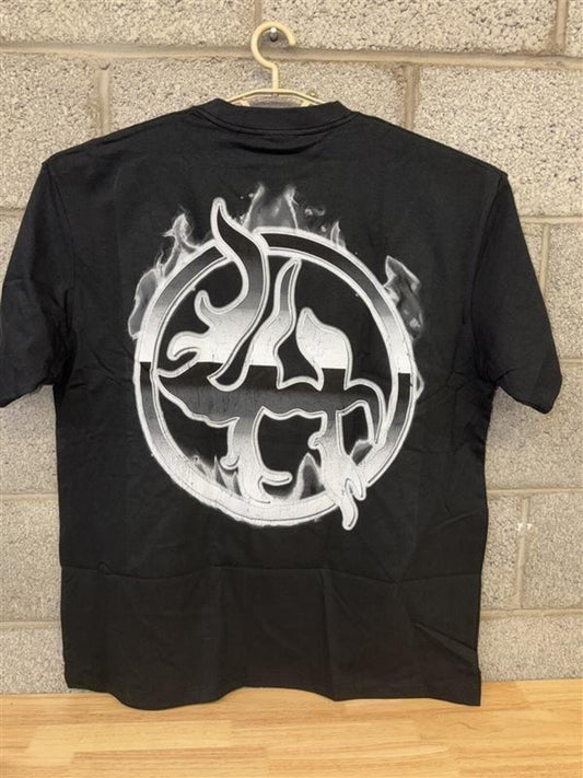 Lost Hills T-Shirt 2XL Gothic Streetwear Flame Logo Rare