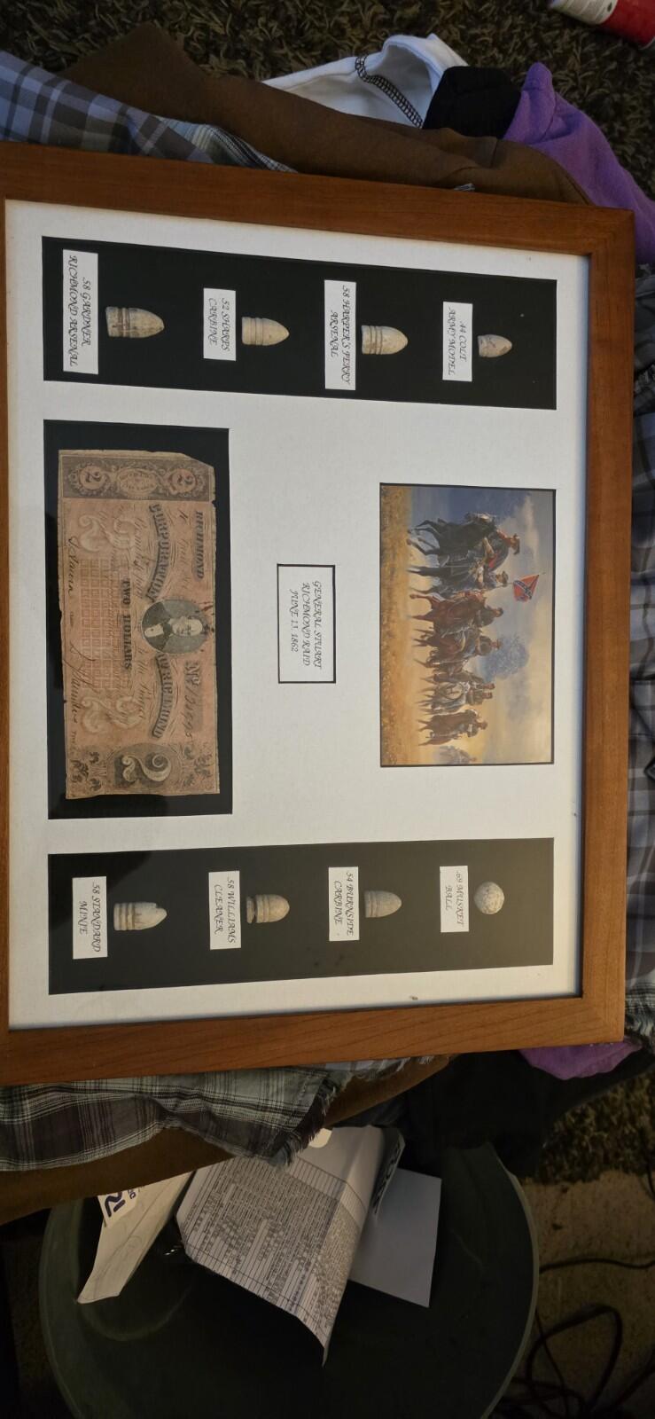 Richmond Currency  – Virginia Civil War Bullets - 5847