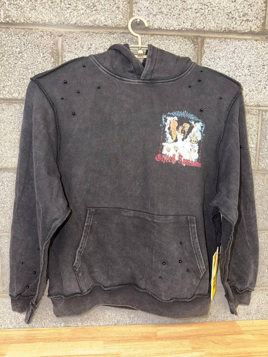 Gifted Romance Angel Hoodie 2X Streetwear Black Hoodie 2020s
