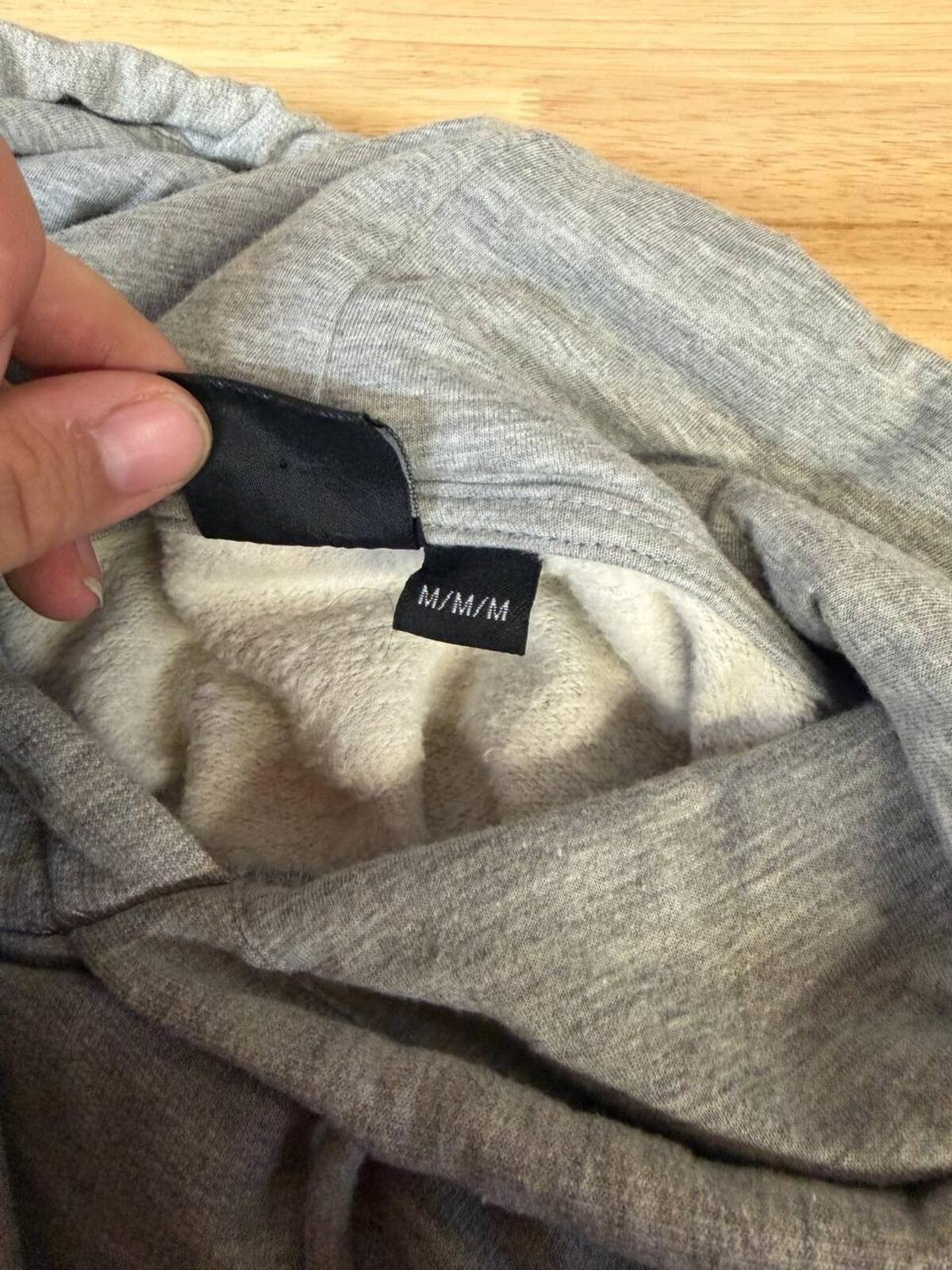 Y2K Quiksilver Gray Surf Hoodie Pullover Medium 2000s