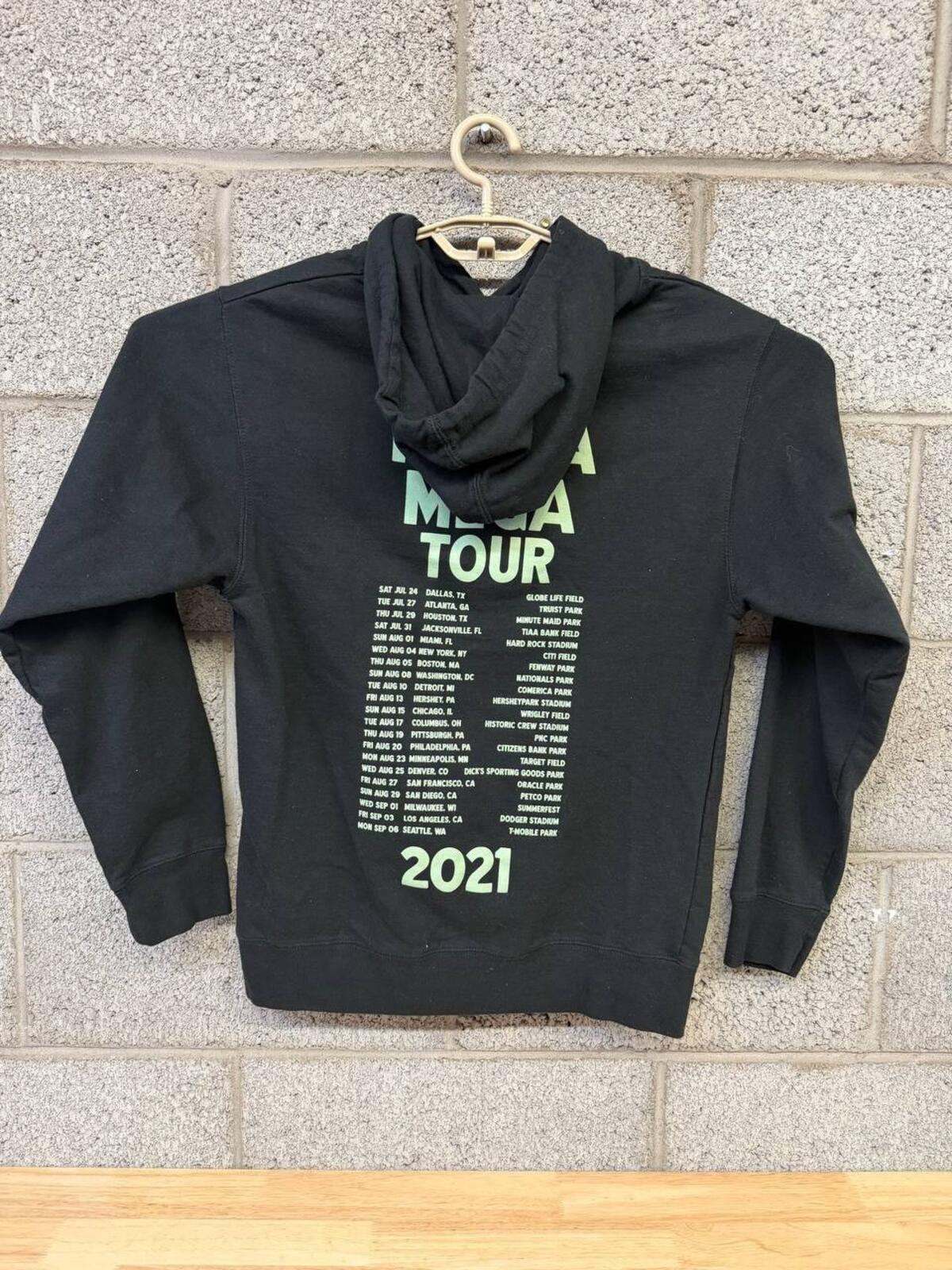 2021 Green Day Hella Mega Tour Hoodie Small Band Merch