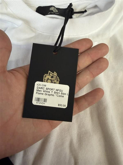 2023 Darc Sport Flame Wolf Limited 786/1000 White Shirt L