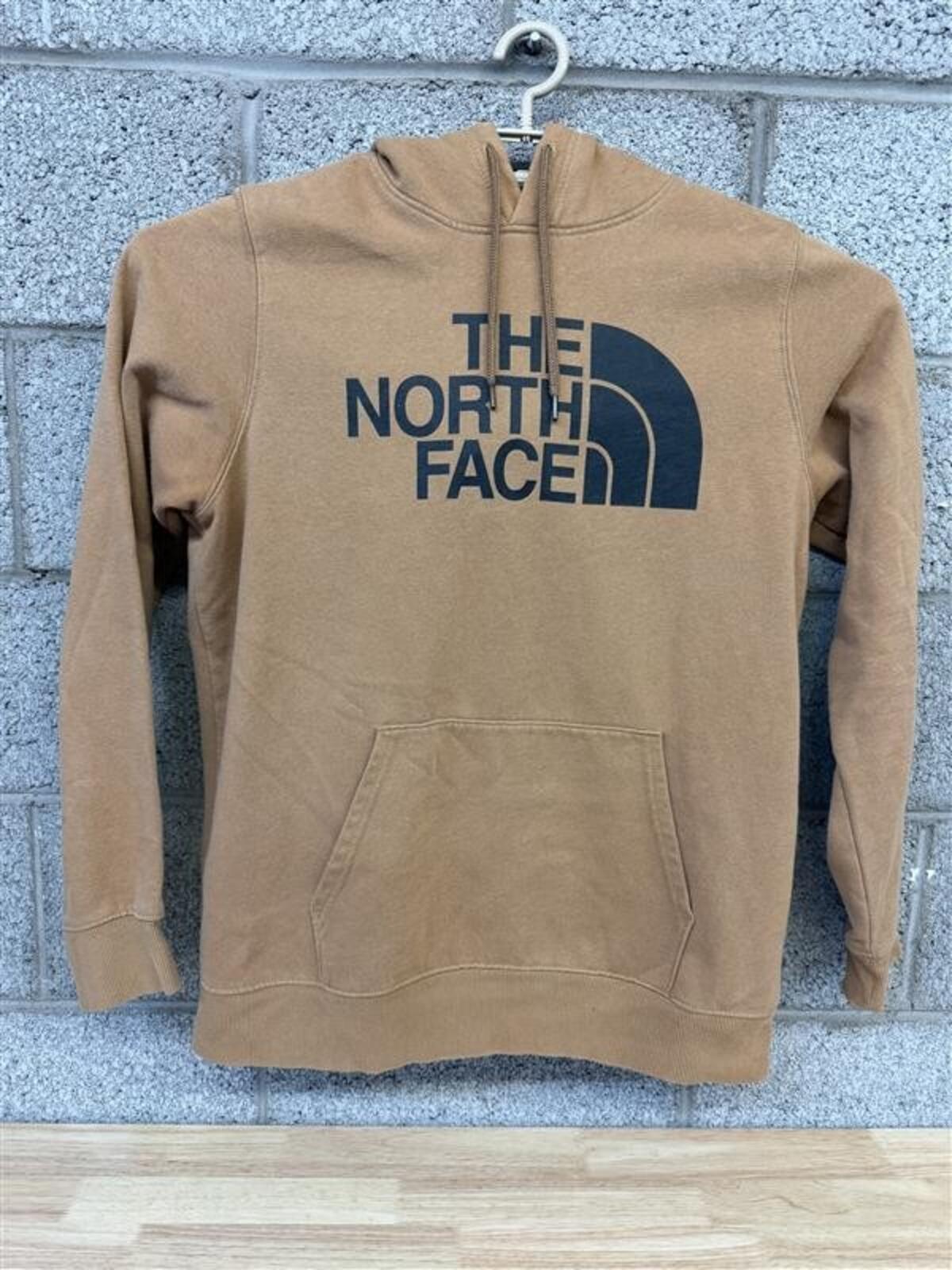The North Face Men's Brown Hoodie Sweatshirt Size L