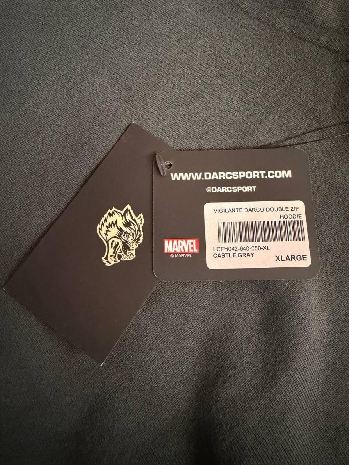 Darc Sport Marvel Punisher 850 Of 1000 Zip Hoodie XL NWT