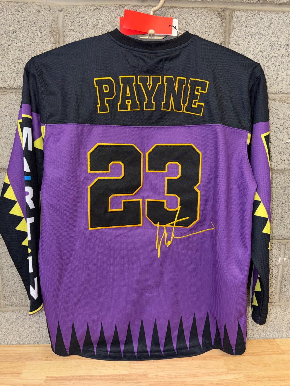 Headgear Classics Martin Payne #23 Jersey 2XL Purple Black