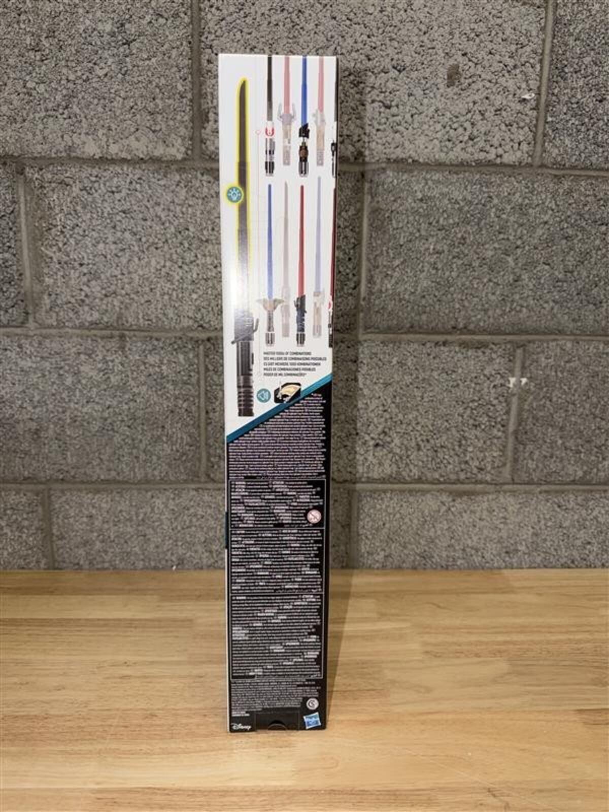 NIB Star Wars Lightsaber Forge Darksaber Hasbro Electronic