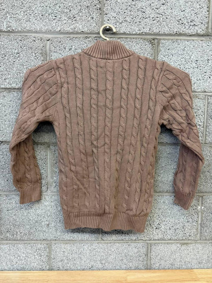 Polo Ralph Lauren Cable Knit Quarter Zip Sweater NWT Small