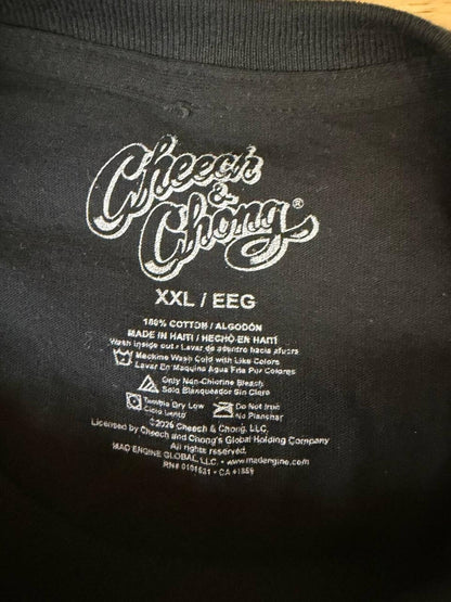 Cheech & Chong Lowrider Tee Black XXL Movie Stoner Shirt