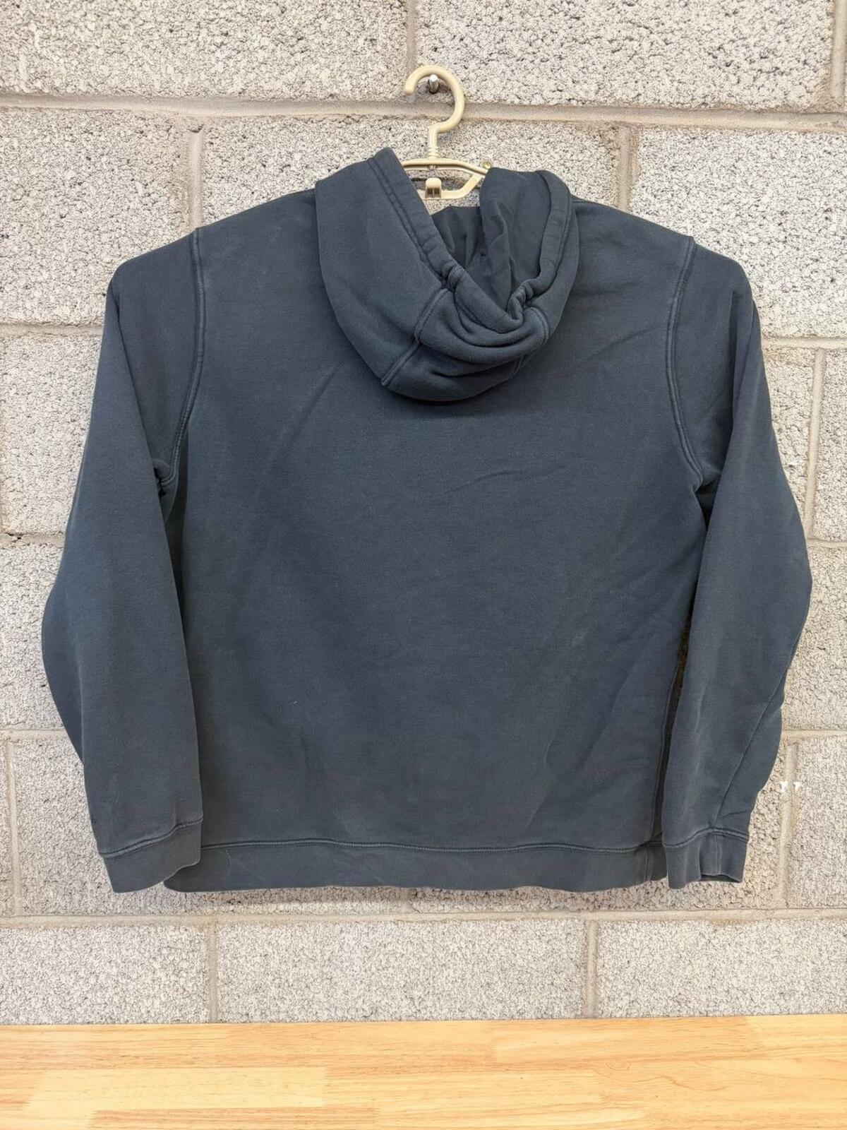 Nike Ghost Distressed Pullover Hoodie Gray Sweatshirt Large