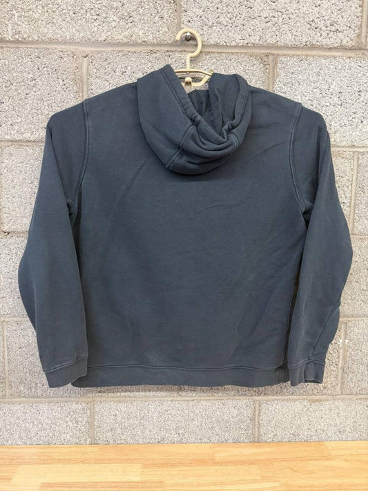Nike Ghost Distressed Pullover Hoodie Gray Sweatshirt Large