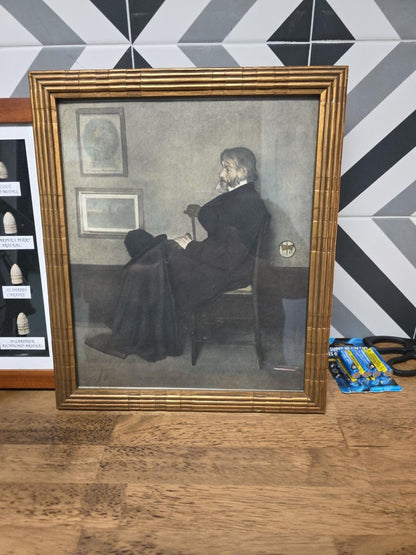 Portrait of Thomas Carlyle" by James Abbott McNeill Whistler