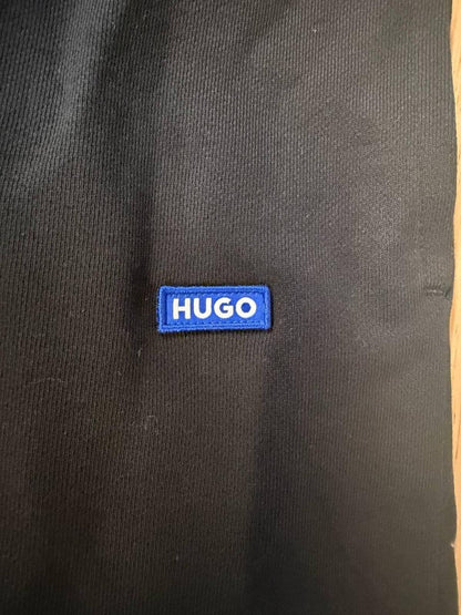 HUGO Black Logo Jogger Sweatpants NWT XL Designer Pants
