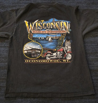 Vintage 1998 Harley Davidson T- Shirt Mens L