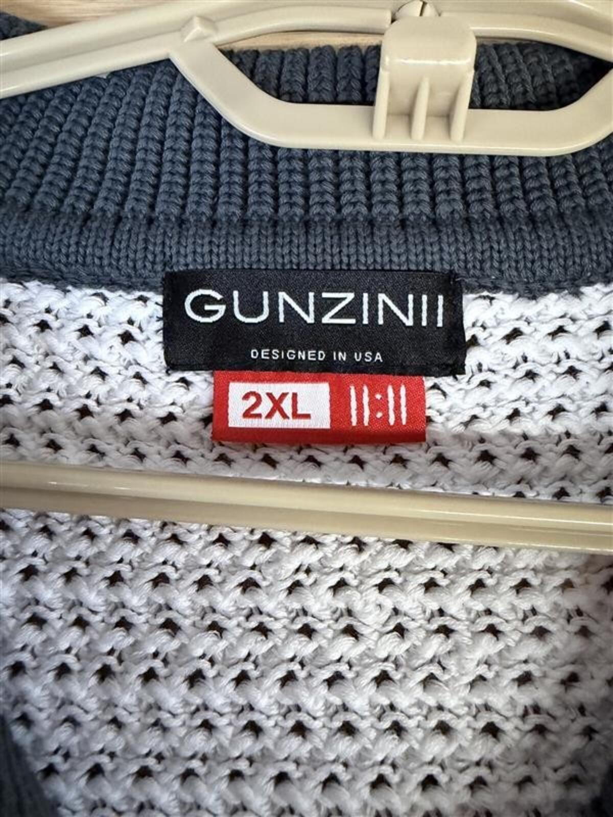 2020s Gunzinii Knit Button Up Shirt 2XL Luxury Streetwear