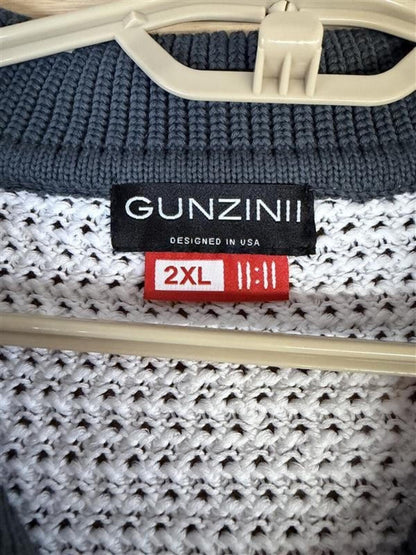 2020s Gunzinii Knit Button Up Shirt 2XL Luxury Streetwear