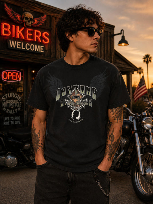 2009 Daytona Bike Week XL Bulldog Graphic Front & Back