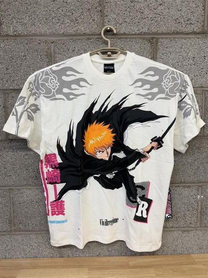 Civil Regime Bleach Ichigo Graphic M White Anime Streetwear