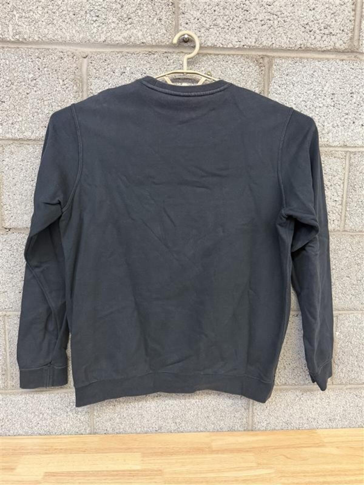 Nike Just Do It Sweatshirt L 2010s Black Crewneck Streetwear