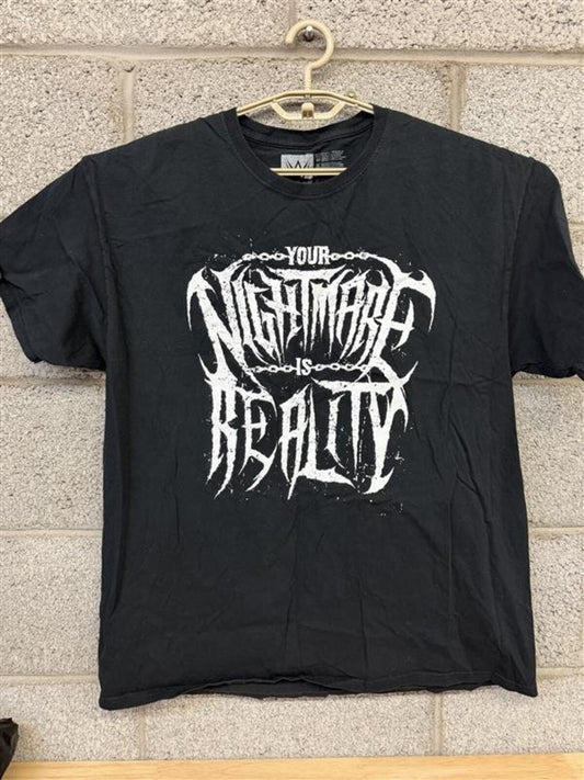 2017 WWE Rhea Ripley “Nightmare Reality” Tee XL Rare NXT